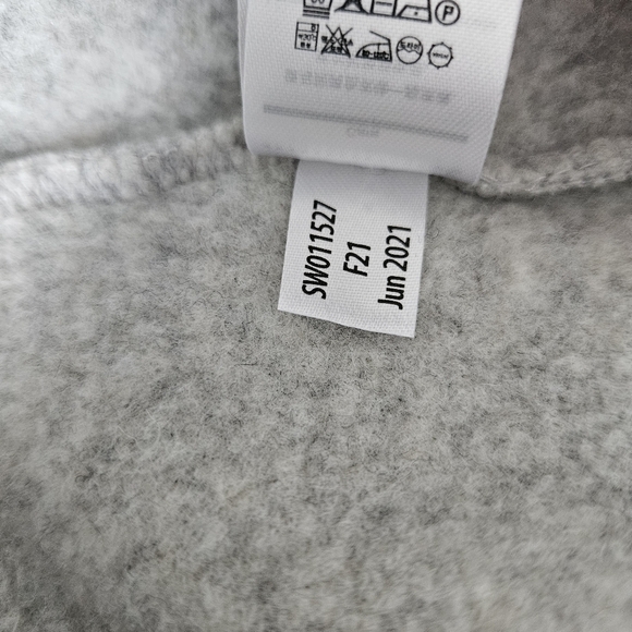 Smartwool Hudson Trail Fleece Anorak Grey Jacket Size XS - Picture 12 of 12